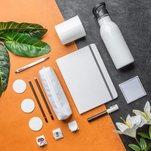 flat-lay-modern-group-stationery-elements-with-pencil-case-stainless-steel-bottle-pencils